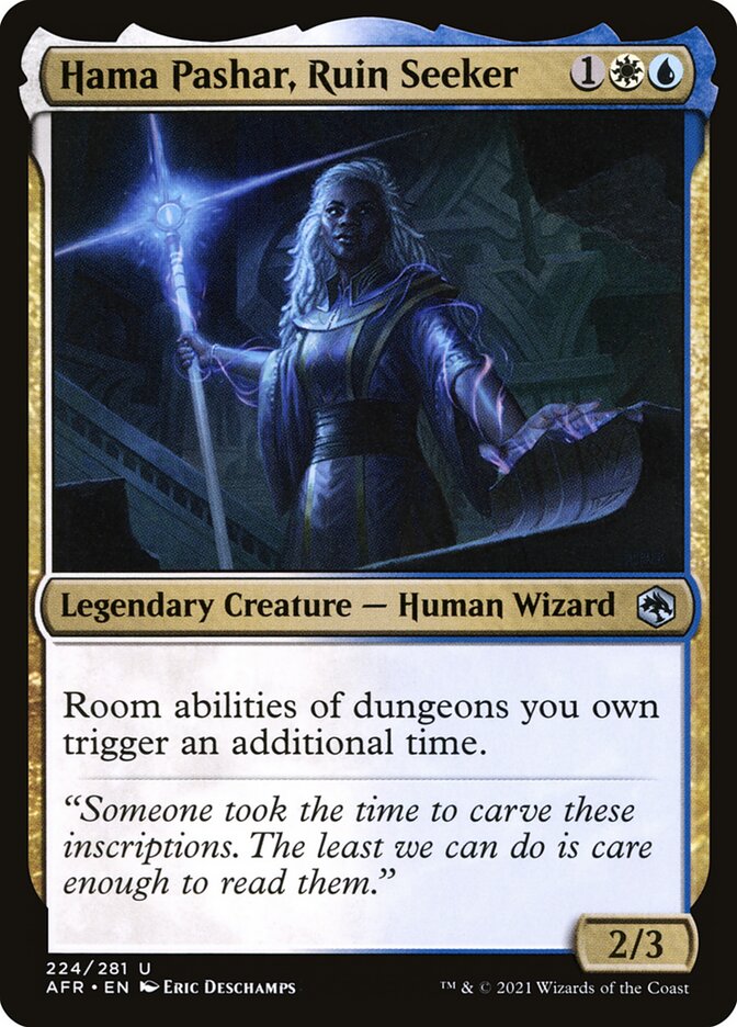 Hama Pashar, Ruin Seeker card front