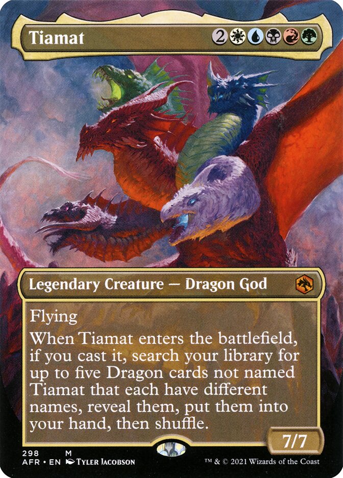 Tiamat card front