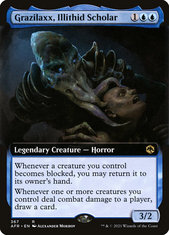 Grazilaxx, Illithid Scholar card front