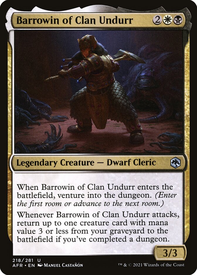 Barrowin of Clan Undurr card front
