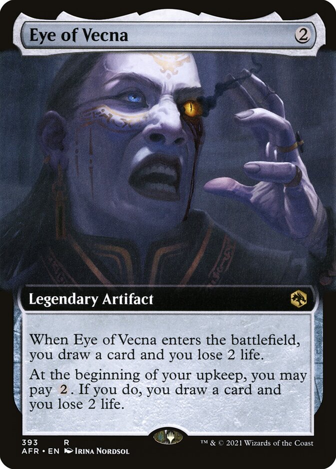 Eye of Vecna card front