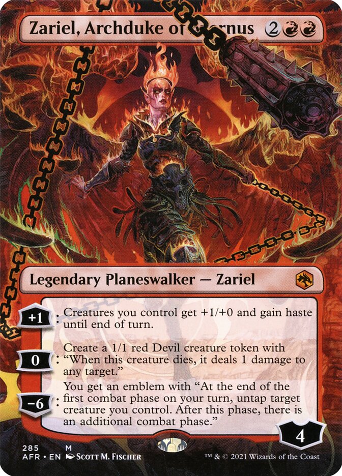Zariel, Archduke of Avernus card front