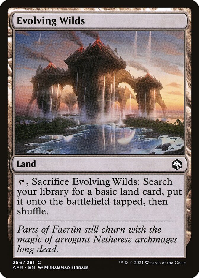 Evolving Wilds card front
