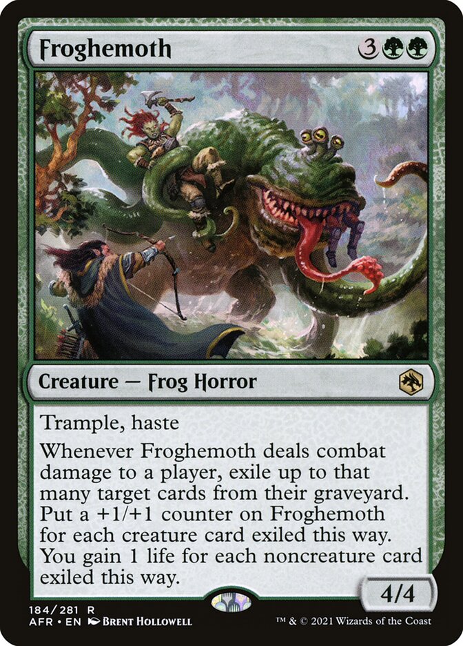 Froghemoth card front