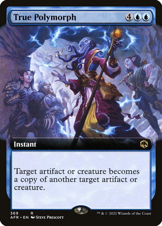 True Polymorph card front