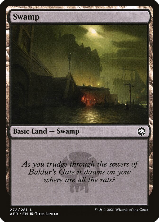 Swamp card front