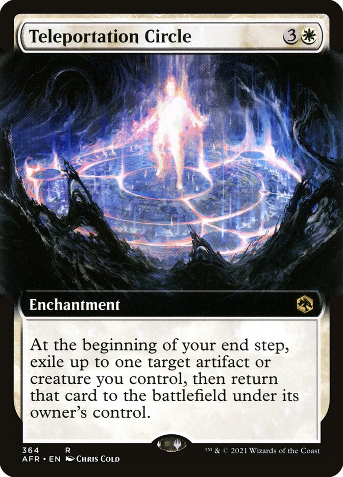 Teleportation Circle card front