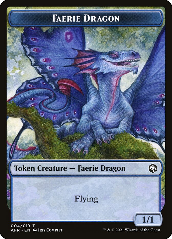 Faerie Dragon card front
