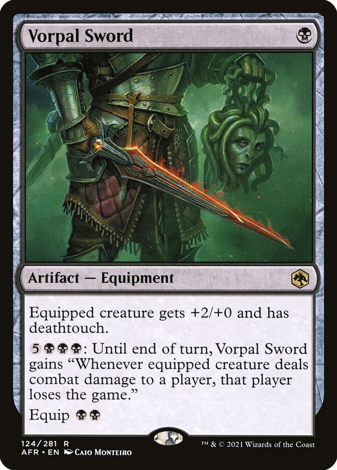 Vorpal Sword card front