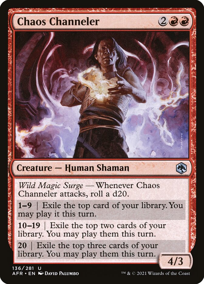 Chaos Channeler card front