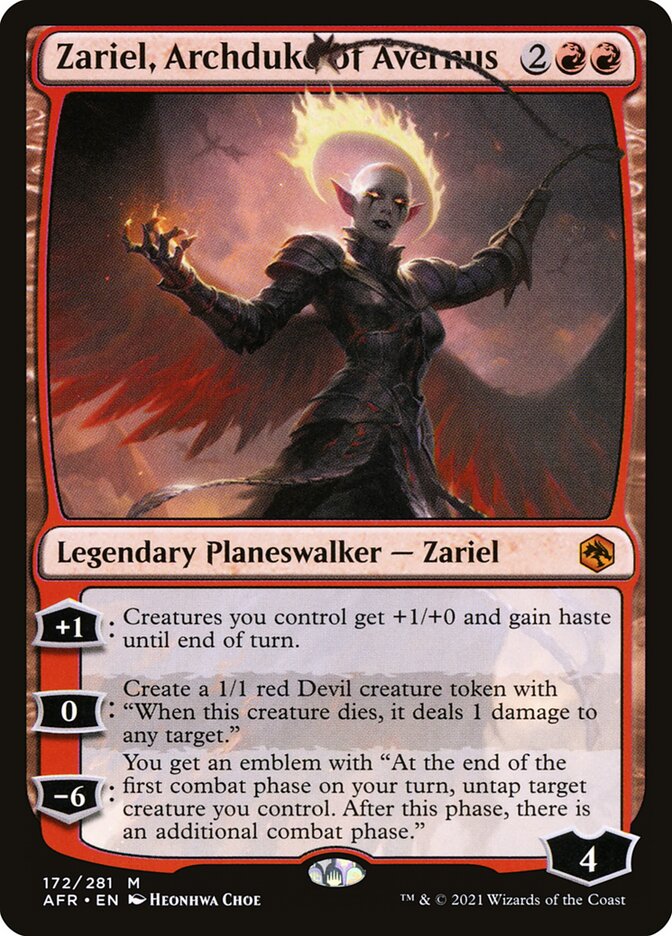 Zariel, Archduke of Avernus card front