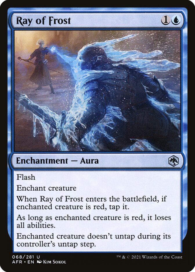 Ray of Frost card front