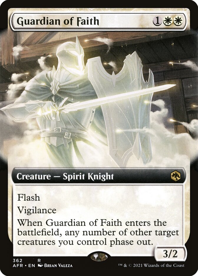 Guardian of Faith card front