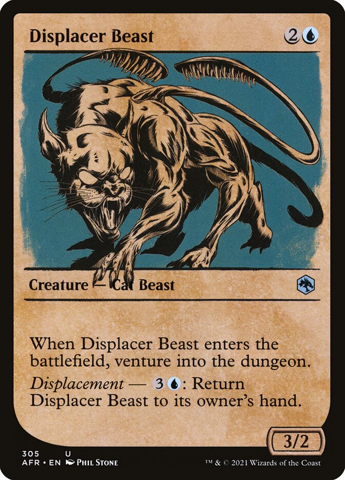 Displacer Beast card front