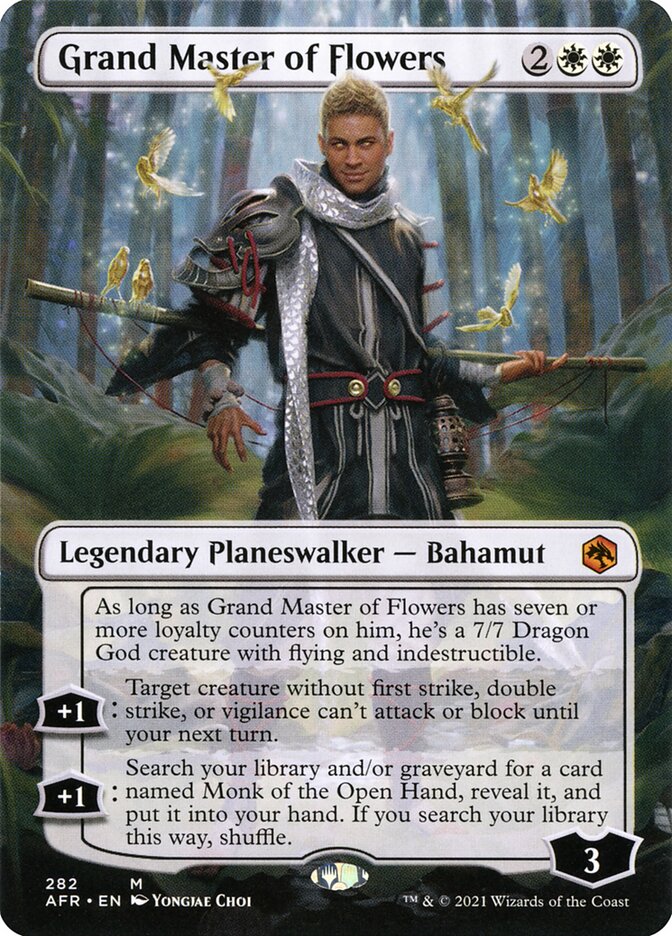 Grand Master of Flowers card front