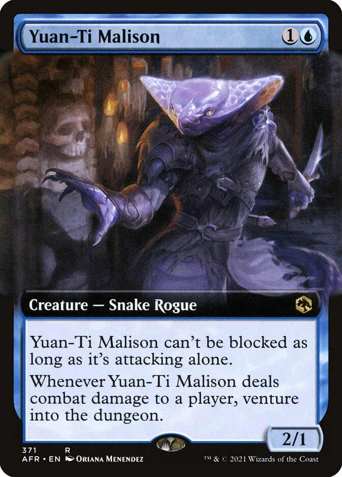 Yuan-Ti Malison card front