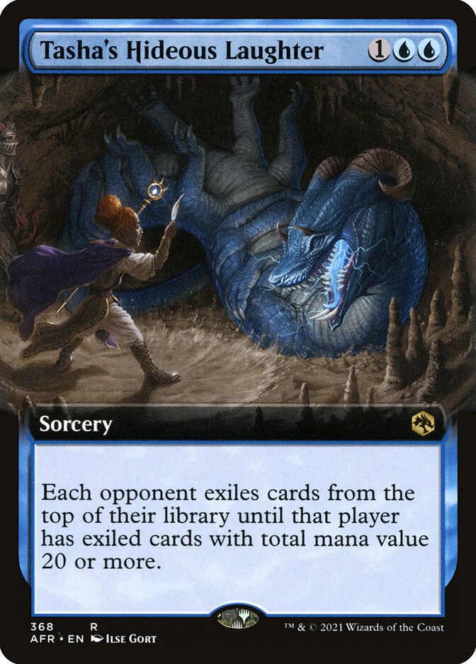 Tasha's Hideous Laughter card front