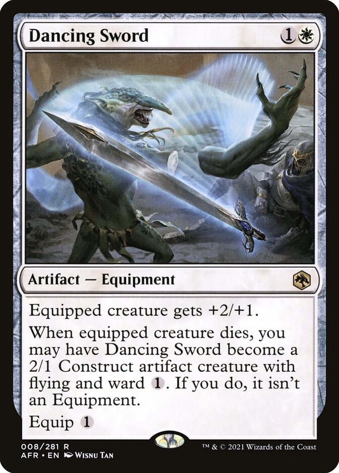 Dancing Sword card front