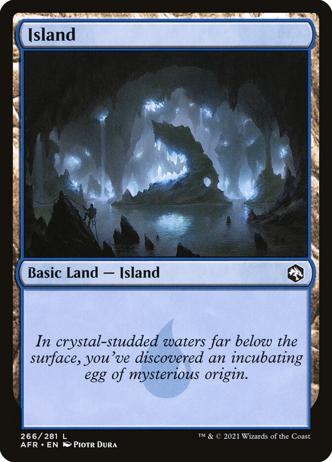 Island card front