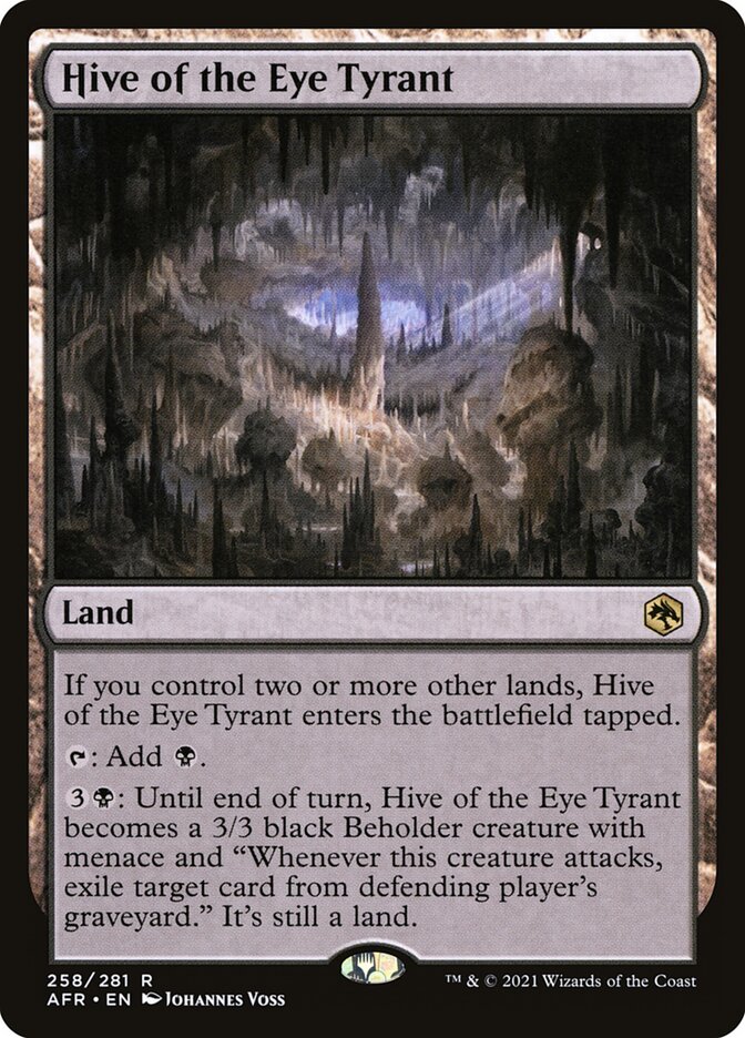 Hive of the Eye Tyrant card front