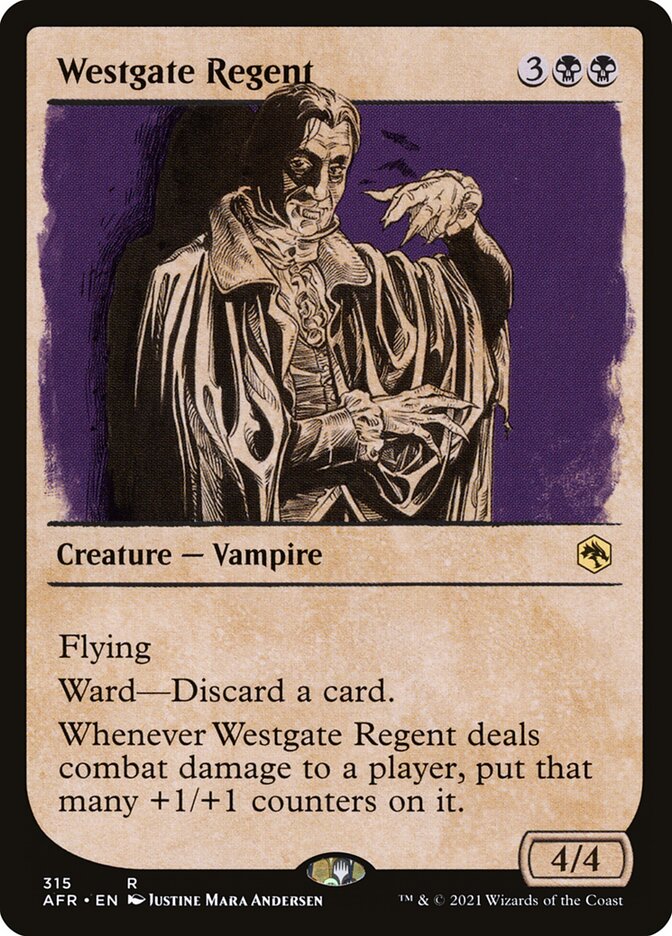 Westgate Regent card front