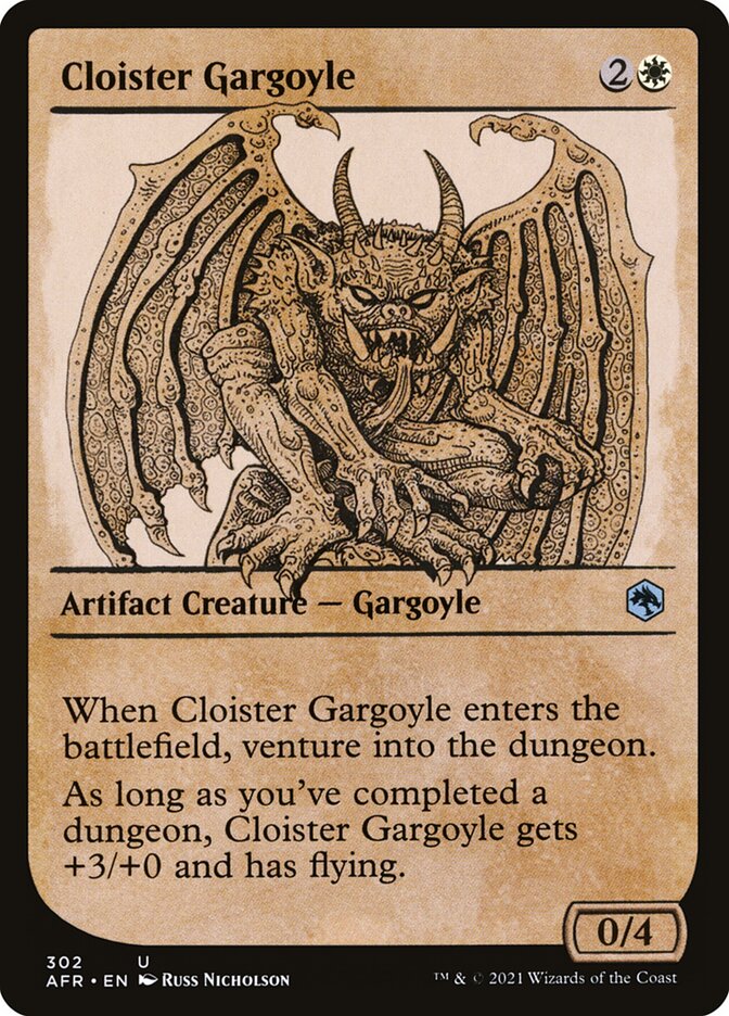 Cloister Gargoyle card front