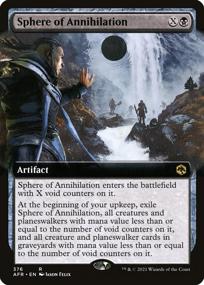Sphere of Annihilation card front