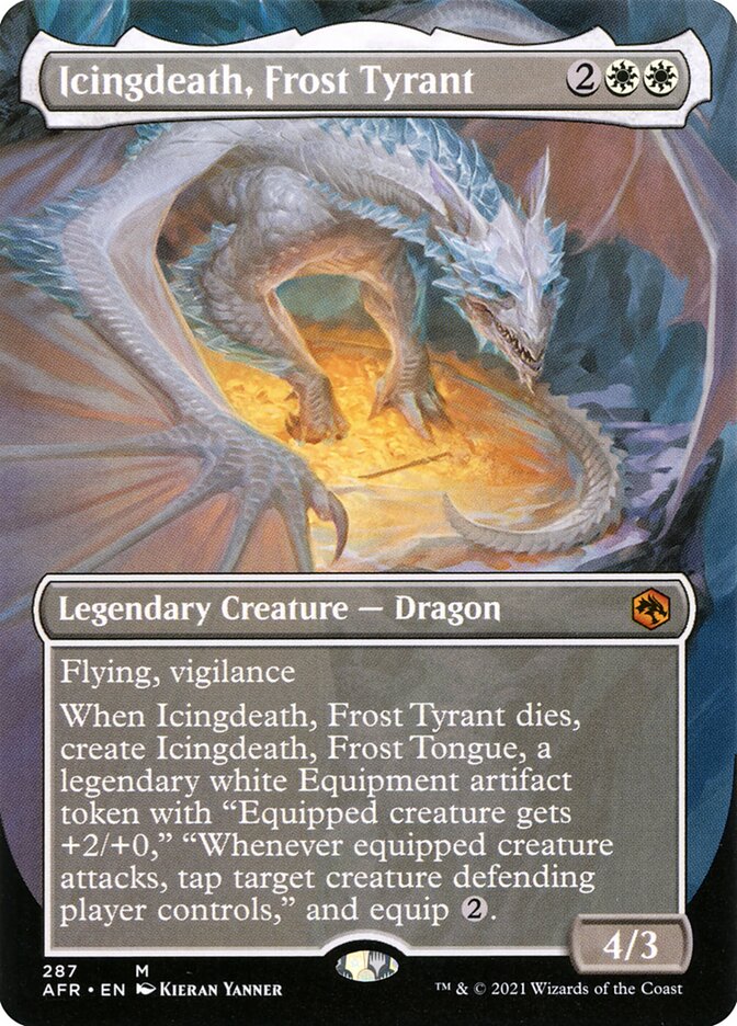 Icingdeath, Frost Tyrant card front