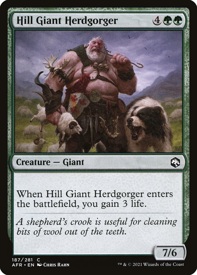 Hill Giant Herdgorger card front
