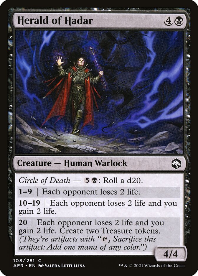 Herald of Hadar card front
