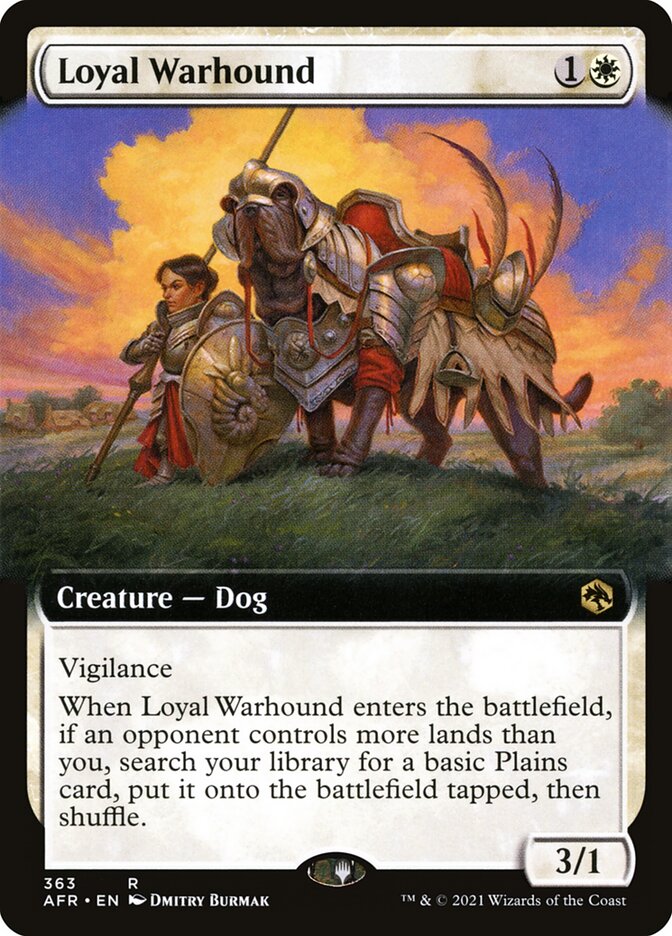 Loyal Warhound card front