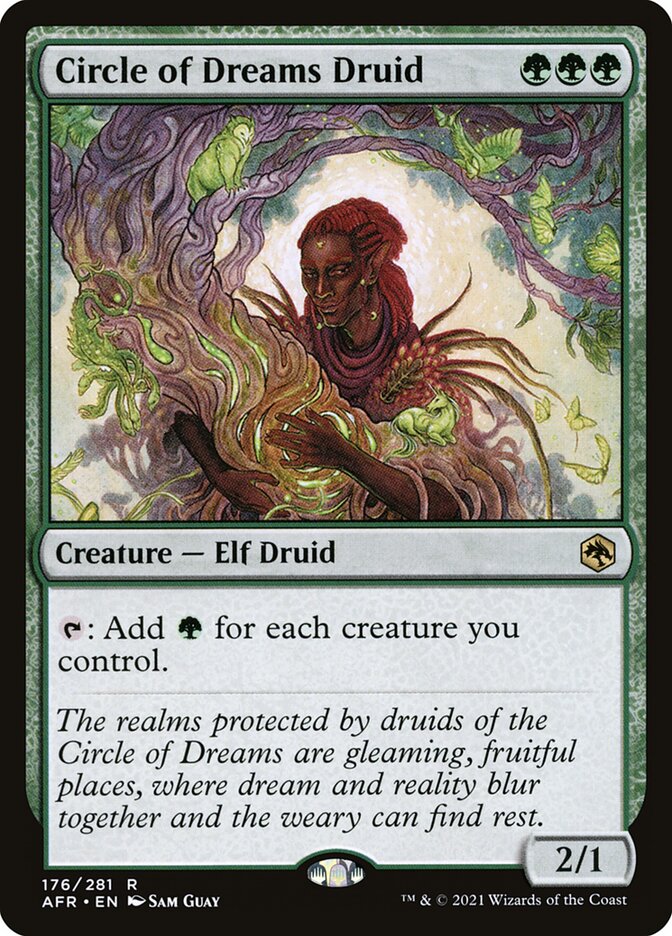 Circle of Dreams Druid card front