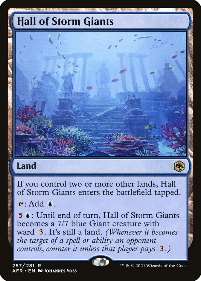 Hall of Storm Giants card front