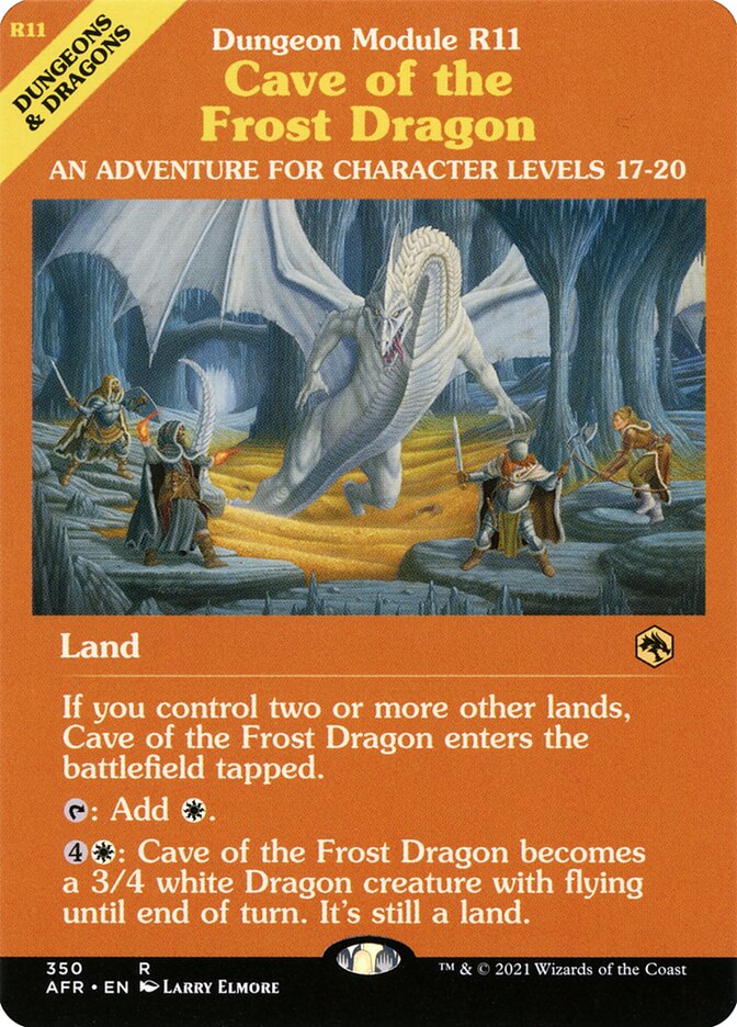 Cave of the Frost Dragon card front