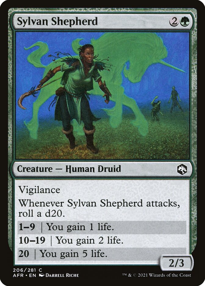 Sylvan Shepherd card front