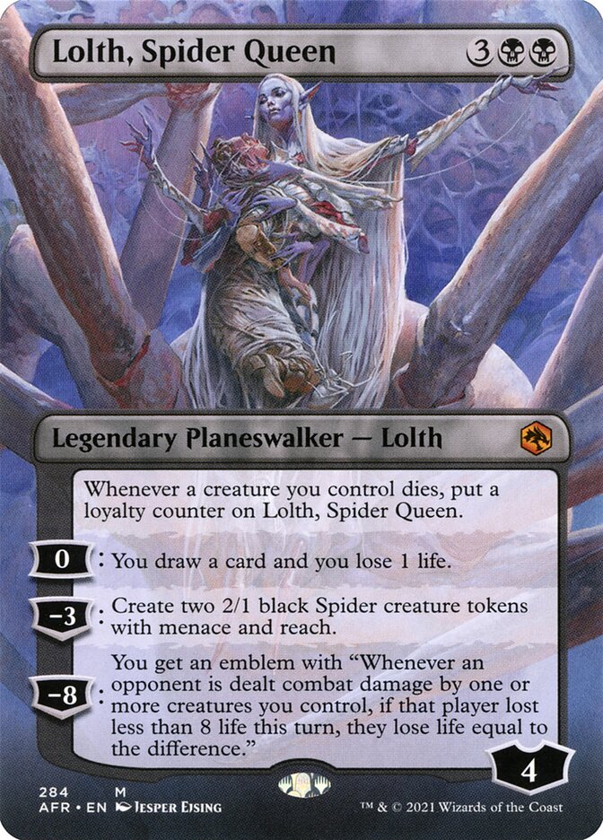 Lolth, Spider Queen card front