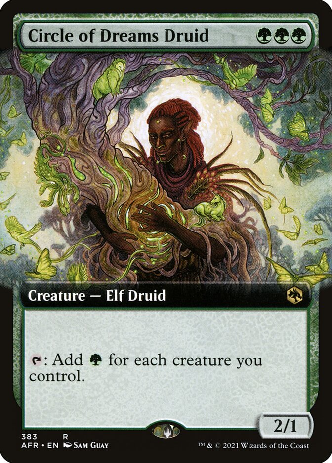 Circle of Dreams Druid card front