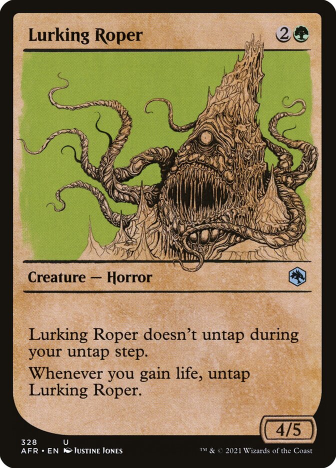 Lurking Roper card front