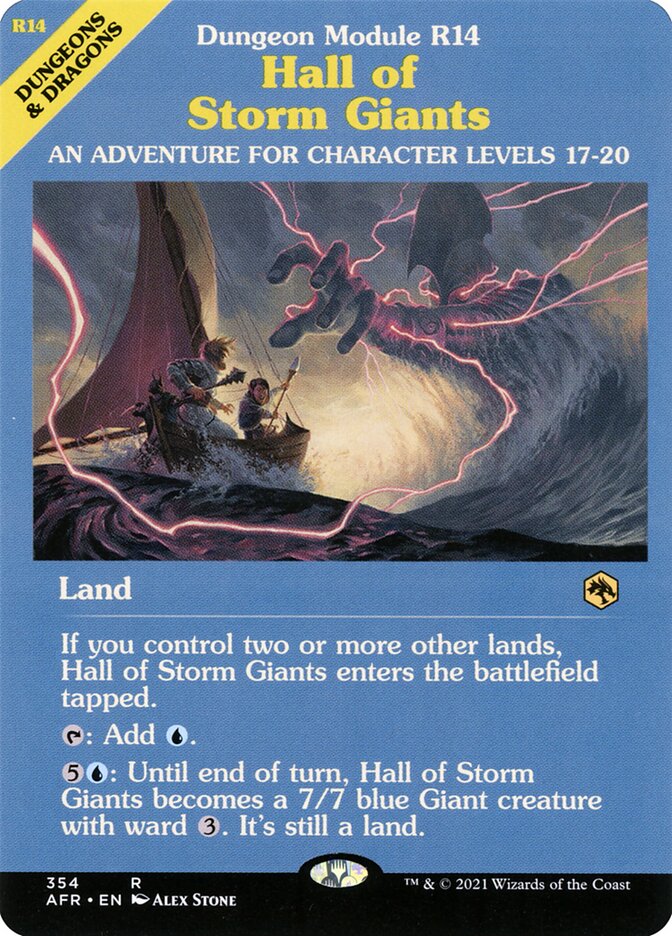 Hall of Storm Giants card front