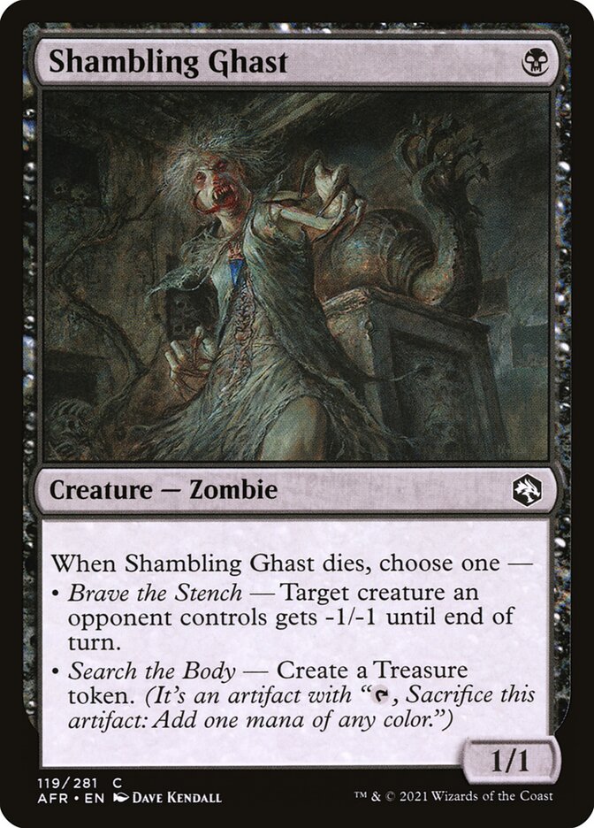 Shambling Ghast card front