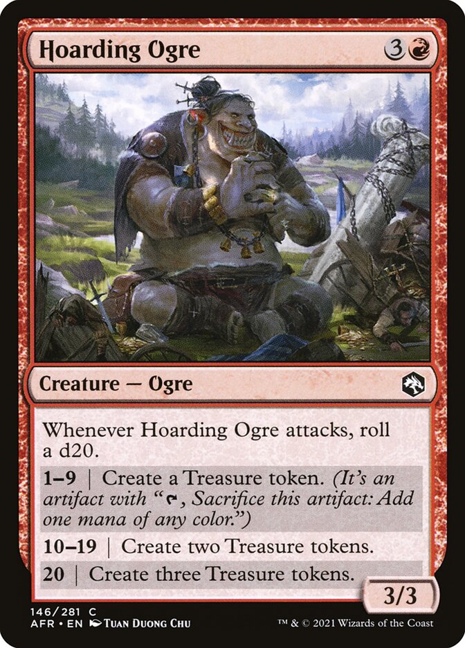 Hoarding Ogre card front