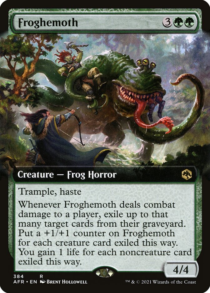 Froghemoth card front
