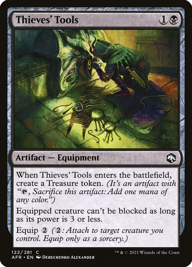 Thieves' Tools card front
