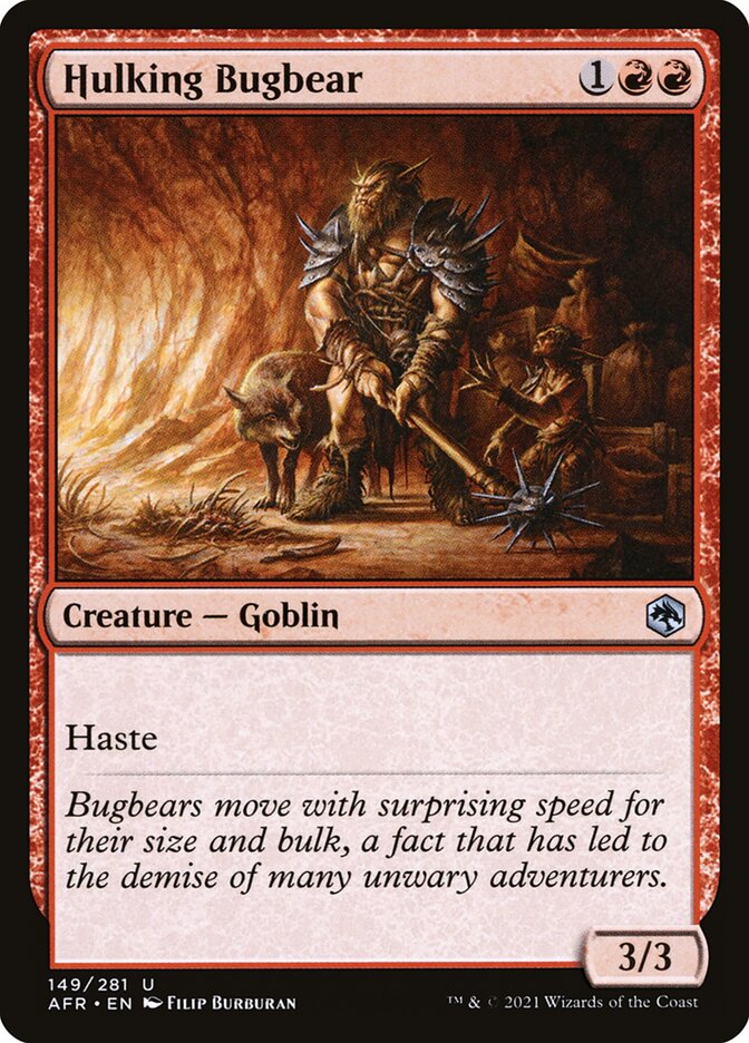 Hulking Bugbear card front