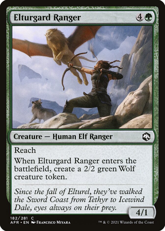 Elturgard Ranger card front