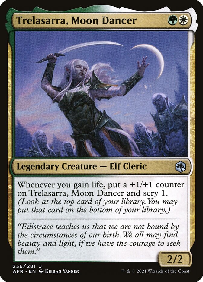 Trelasarra, Moon Dancer card front