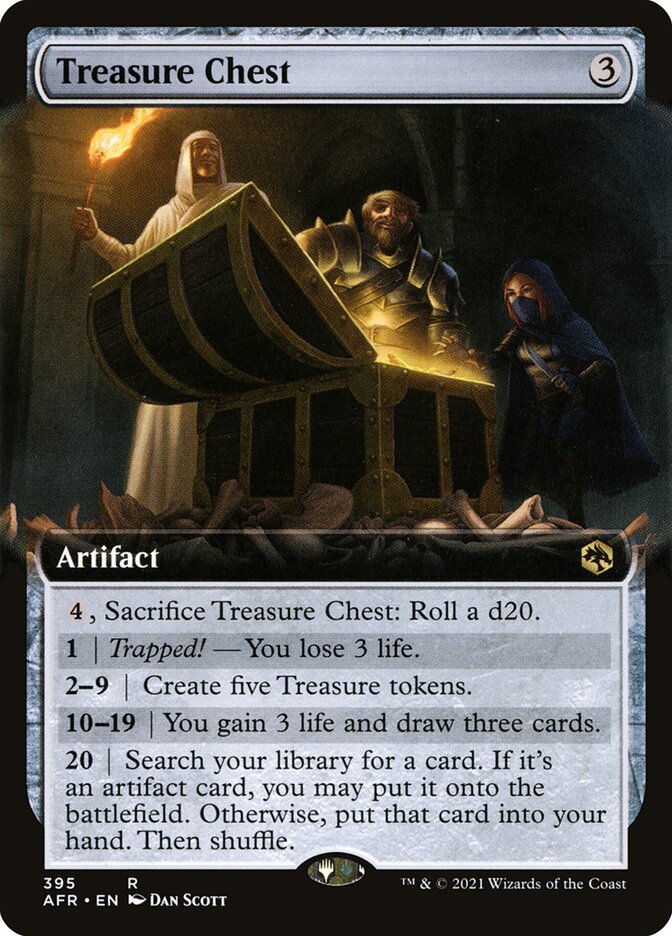 Treasure Chest card front