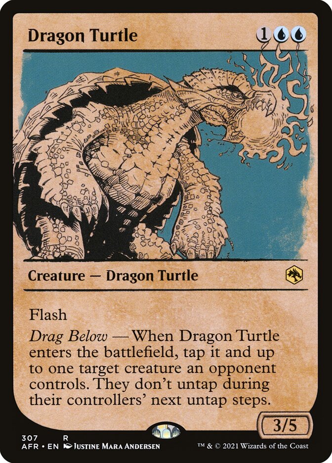 Dragon Turtle card front