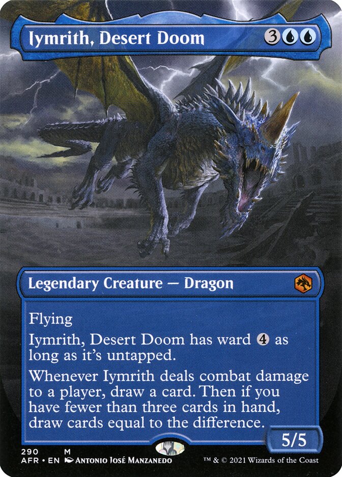 Iymrith, Desert Doom card front