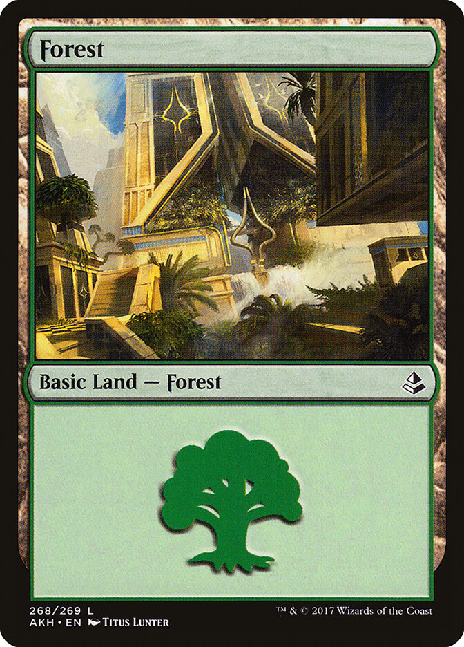 Forest card front